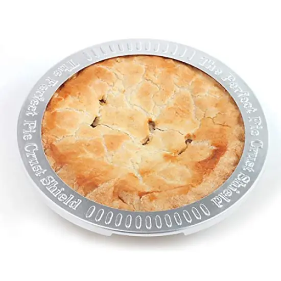 Norpro Reusable Aluminum 9" Pie Crust Shield - Prevents Burnt Crusts {3}