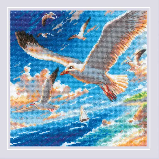 Sea Breeze&nbsp; R2232 Counted Cross Stitch Kit {1}