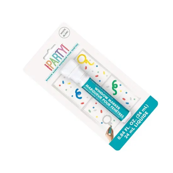 Unique&reg; White Window Marker 0.84 Oz {3}