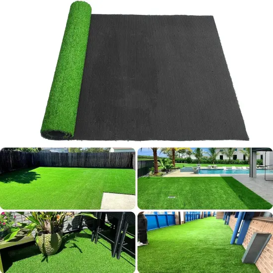 Premium Artificial Turf Mat Thick Grass with Drainage {3}