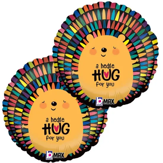 18" Hedge Hug For You Foil Balloon Valentine's Day Party Decor {2}