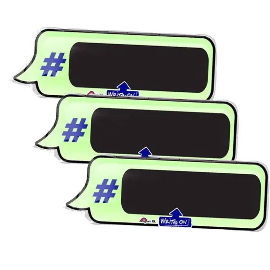 Anagram&reg; 34 Inch Hashtag Text Bubble Balloon {5}