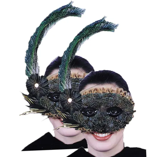 Feather 1920's Style Mask {3}