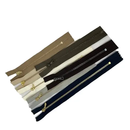 Zipper &ndash; 4MM Short Length Closed {4}