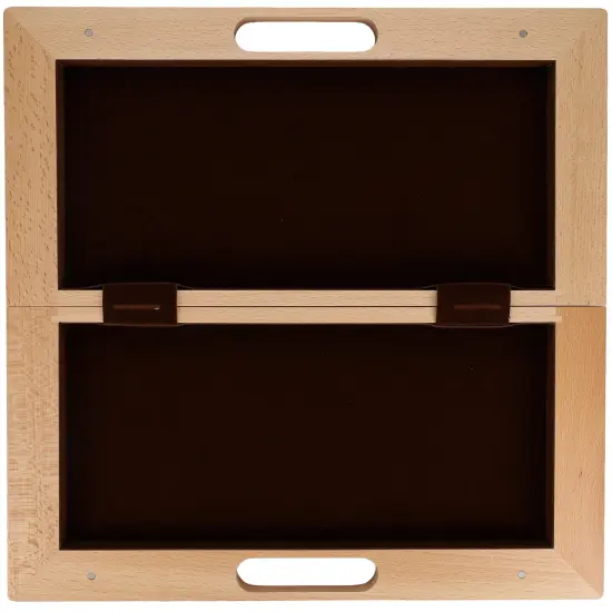 WE Games Folding Wood Travel Chess Set - 16 in. Board, 3 in. King {3}