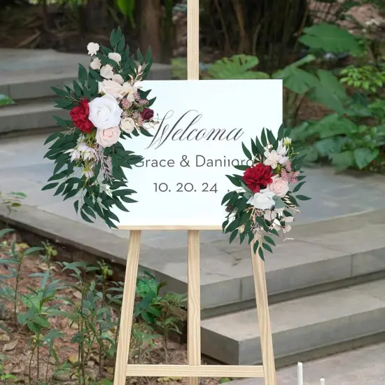 Artificial Floral Flower Swag Wedding {2}