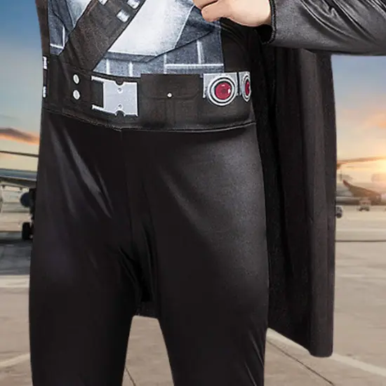 The Mandalorian Star Wars Child Halloween Costume with Cape and Mask {3}