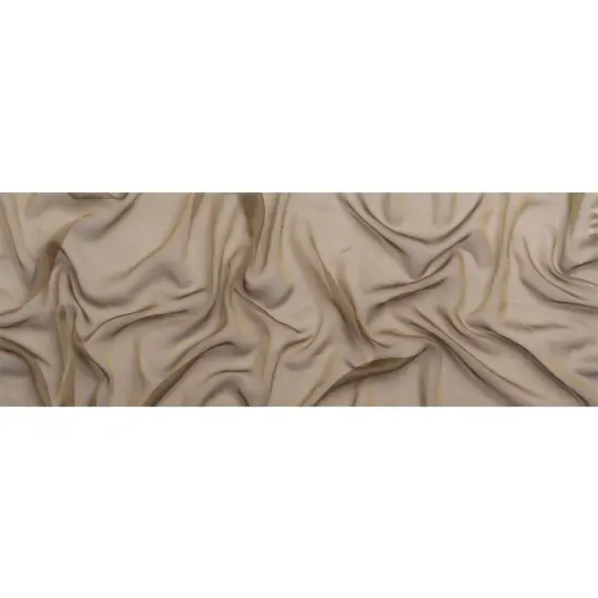 1 Yard Dark Khaki Iridescent Silk Voile 54" Wide Sheer Fabric for Evening Gowns & Blouses {3}