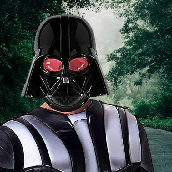 Darth Vader Adults Qualux Costume Star Wars Character Outfit {4}