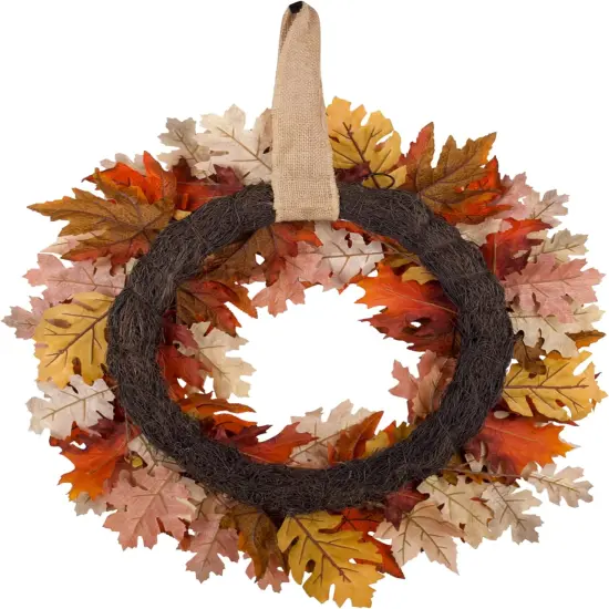 24" Artificial Fall Wreath {2}