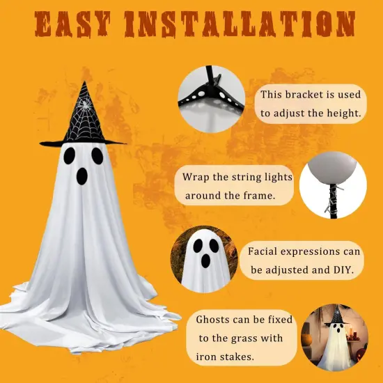 2Packs Halloween Decorations Outdoor, Halloweens Decoration Indoor {2}