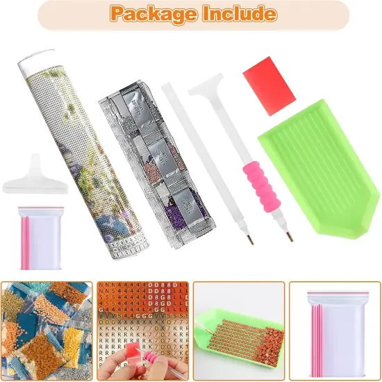 12x16in - Pumpkin Diamond Painting Kits for Adults {6}