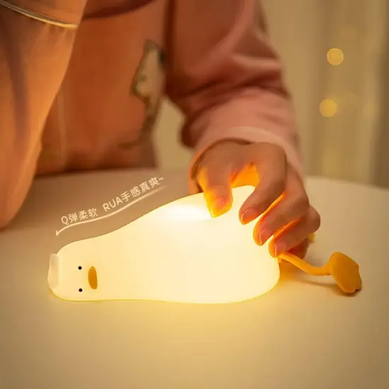 LED Squishy Duck Lamp {2}