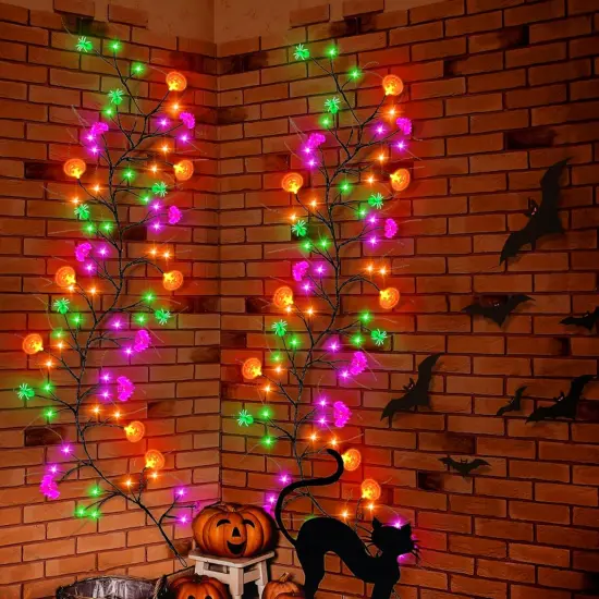 Halloween Decoration Lights 6 FT 54 LED {4}