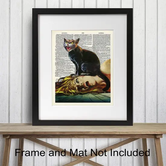 Cat Horror Movie Wall Art & Decor {2}