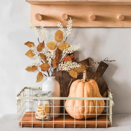 6 Pack Artificial Fall Berry Stems {4}