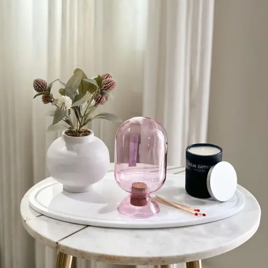 Large Luxury Matches in a Bottle Blue {7}