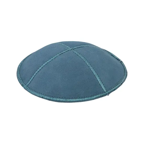 Kippah Denim Suede {1}