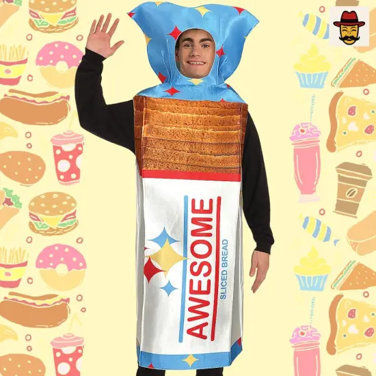 Loaf of Bread Costume Funny Food Tunic Slice Halloween {3}