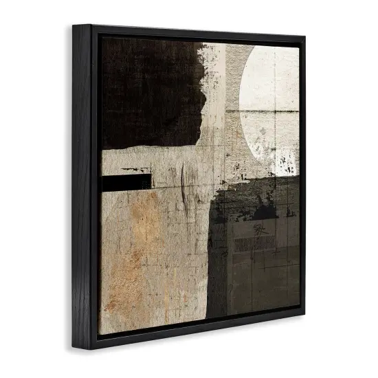 Stupell Industries Rustic Neutral Shapes Floating Frame By Susan Jill {3}