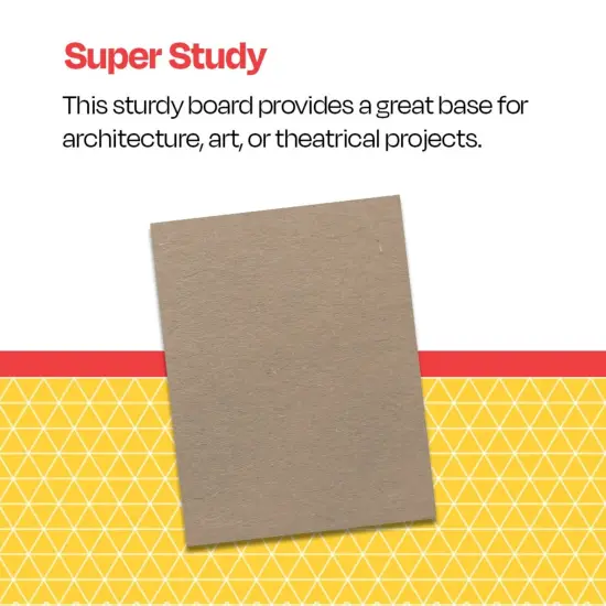 School Smart Newsboard, 18 x 24 Inches, Natural, Pack of 12 {6}