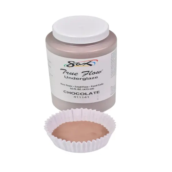 Sax Underglaze, Chocolate, 1 Pint {4}