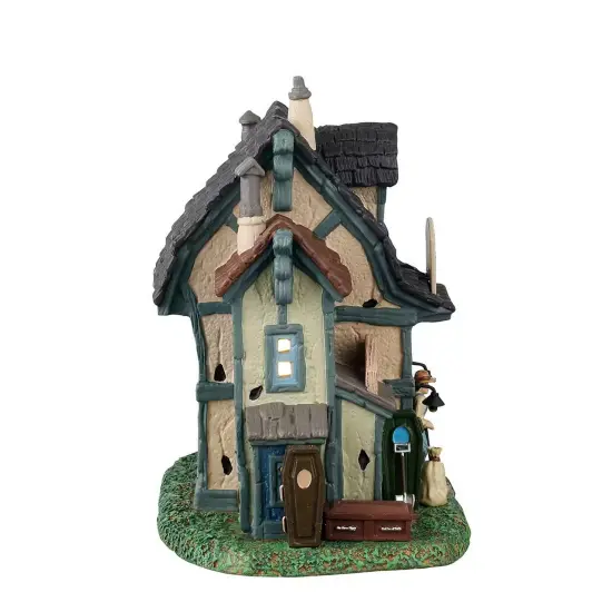 Lemax Spooky Town Halloween Village: The Casket-Monger {3}