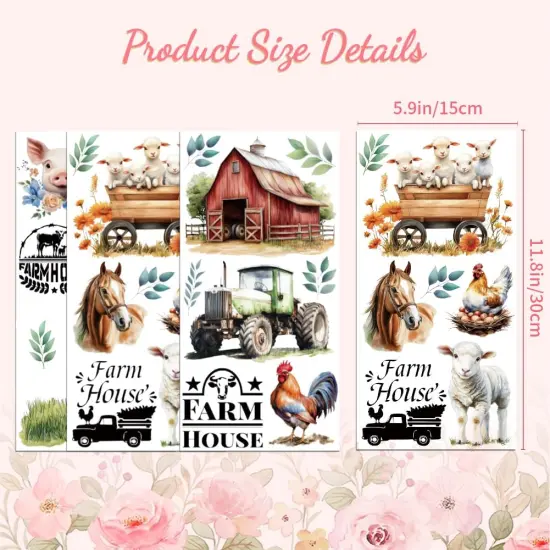 Transfer Sticker for Furniture Crafts Decor {5}