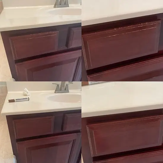 Furniture Repair Kit – 21PC Wood Markers & Wax Sticks for Scratches, Stains & Touch-Ups on Furniture {4}