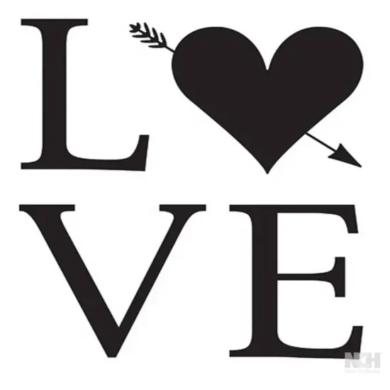 Darice Love Embossing Folder {1}