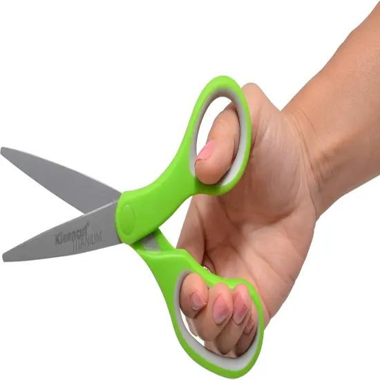 8" Titanium Scissors with Durable Ergonomic Handle (4 pk) {3}