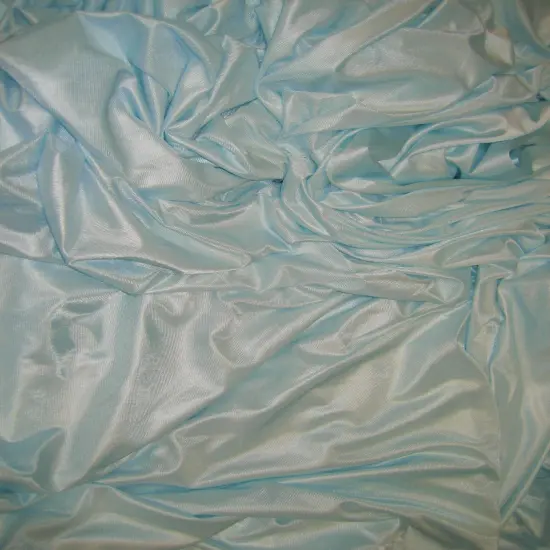 1 Yard Lt. Blue Polyester Fabric Low Stretch For Aerial Use Backdrops Crafts 108&Prime;-120&Prime; Wide {2}