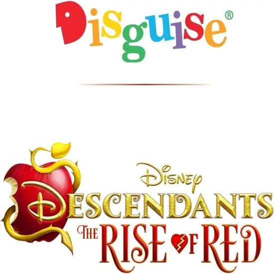 Descendants Pocket Watch Official Disney Descendants The Rise of Red Pocket Watch, Plastic Faux Costume Accessory, One Size {5}