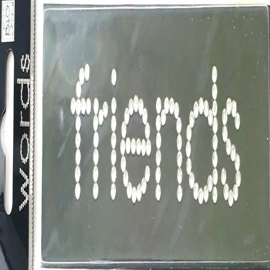 Me & My Big Ideas Bling Word Friends Rhinestones Sticker Embellishment {1}