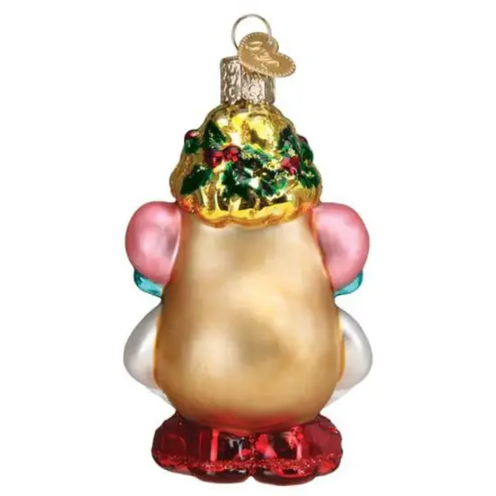 Old World Christmas 4.0 Inch Mrs. Potato Head Tree Ornament , Ornament Retro Toy Brown {2}