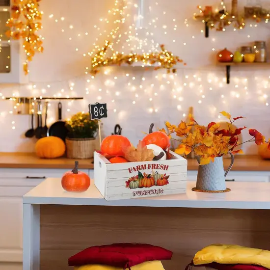 16 Pcs Fall Tiered Tray Decor {5}