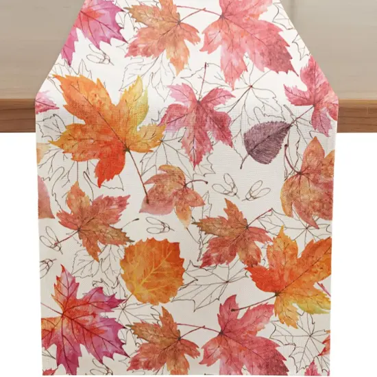 Maple Leaf Table Runners {1}