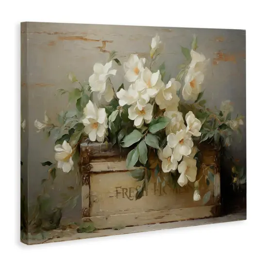 Stupell Industries Fresh Rustic Flowers Canvas Design By Ramona Murdock {3}