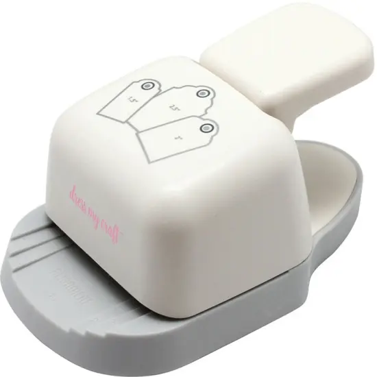 Dress My Craft Designer Punch-Rounded Tag {3}