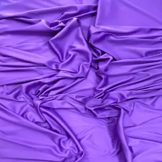 1 Yard Purple Matte Stretch Lining Fabric For Gowns Undergarments Sewing Crafts 60 Inches Wide {3}