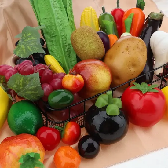 30pcs Plastic Artificial Fruit & Vegetables {5}