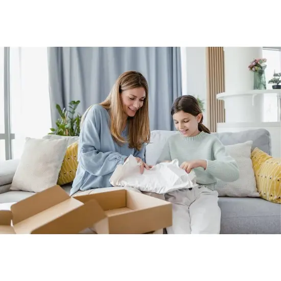 Tissue Paper for Gift Bags - 15" x 20"Bulk Tissue Paper Dark Blue 480 Sheets - 10lb Newsprint for Packing, Birthday Gift Box Filler, Packing Supplies for Moving SuppliesBlack {5}