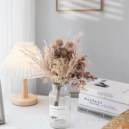 2 Pack Boho Artificial Flowers - Fall Decor {3}