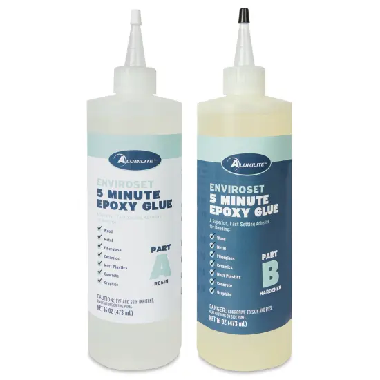 Alumilite Enviroset 5 Minute Epoxy Glue - 32 oz {1}