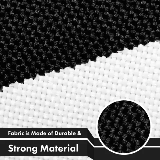 G128 3 Pack: Puerto Rico Black and White Puerto Rican PR Flag | 3x5 Ft | LiteWeave Pro Series Printed 150D Polyester | Indoor/Outdoor, Vibrant Colors, Brass Grommets {4}