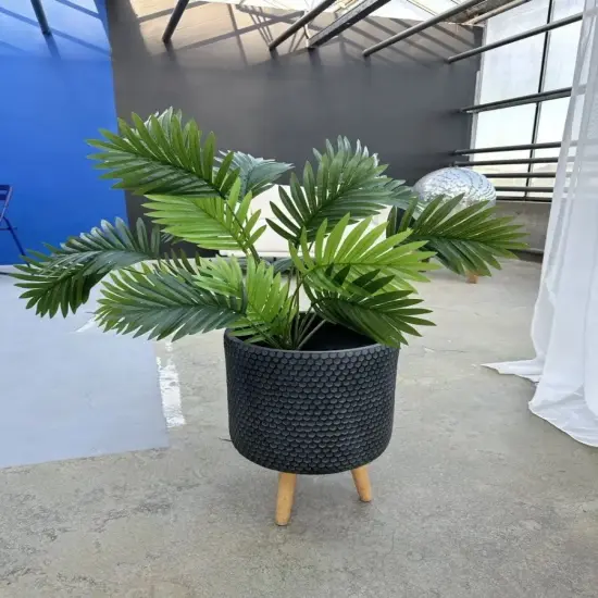 Artificial Palm Tree Fake Tropical Plant Tropical Palm Leaf Bush {5}