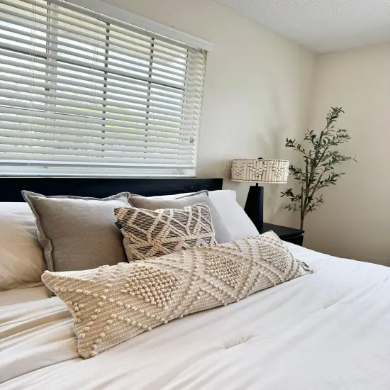 Boho Oversized Textured Lumbar Pillow Cover 12x40 &ndash; Stylish & Comfortable Accent {5}