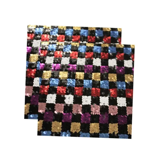 Glistenup Stretch Mesh Sequin Fabric {5}