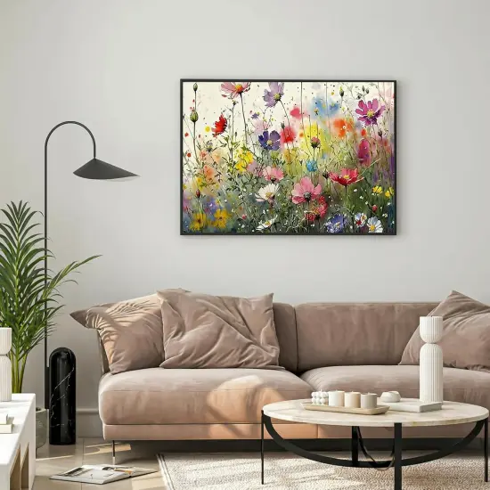 Paint by Numbers for Adults Beginners-Paint by Number Flowers,DIY Acrylic Paint by Numbers Kits on Canvas Flower Drawing Colorful Paintworks Artwork for Adults Beginner,16x20inch {2}