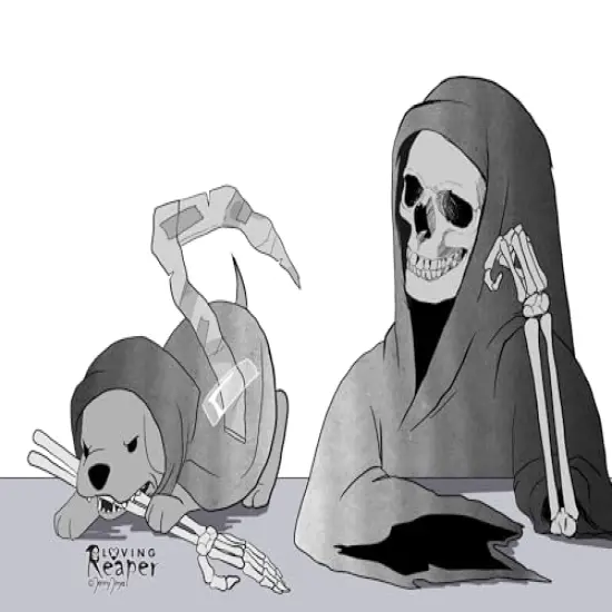 Loving Reaper time for cake Edible Icing Sheets- Assorted Image Cake Toppers-Frosting Sheets- Cookies- Cupcake Toppers {1}